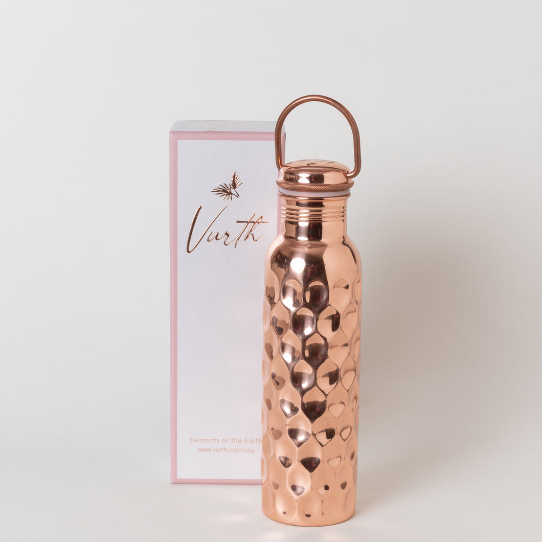 Copper Bottle 950 ml, Bright Diamond