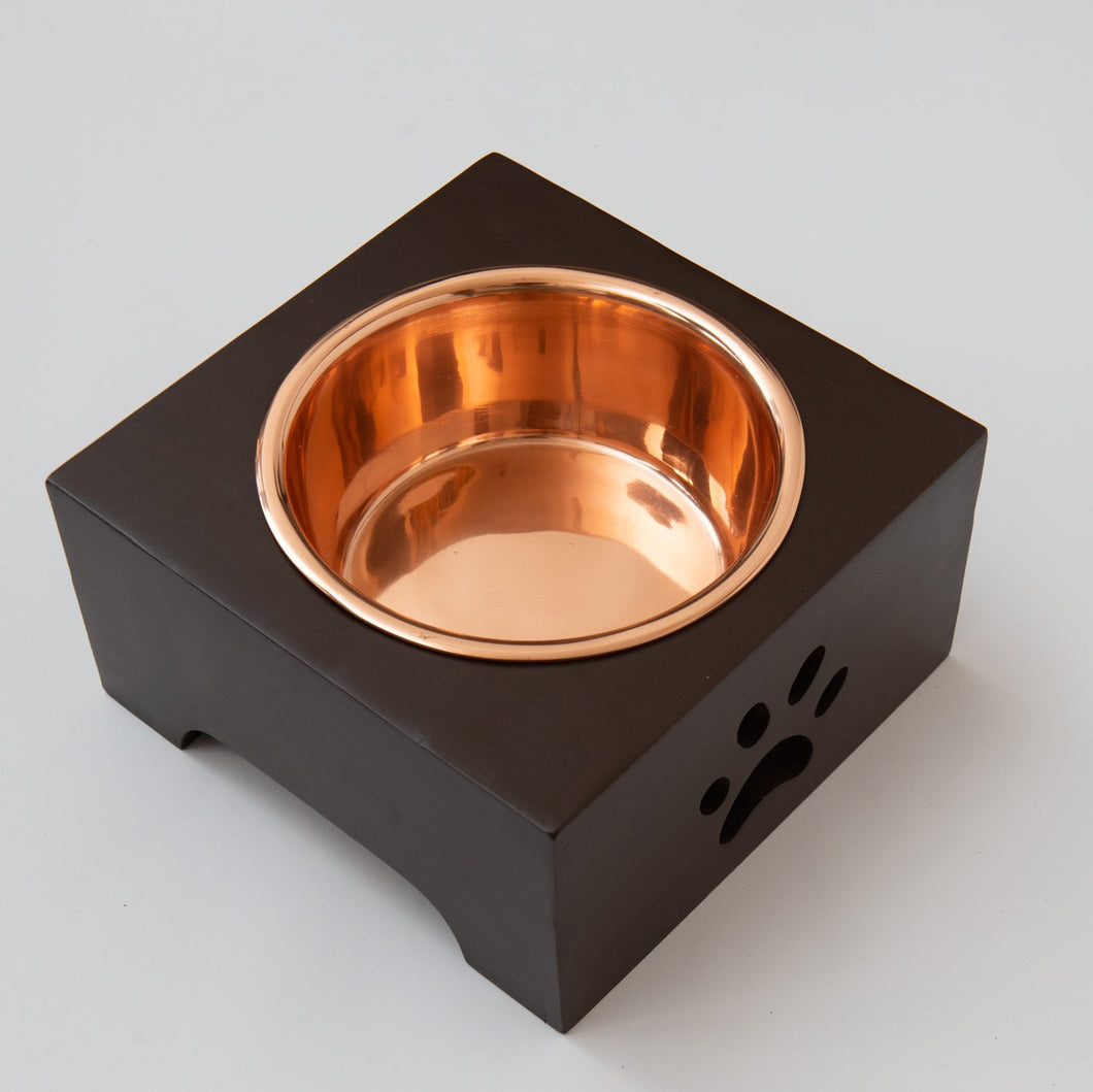 Copper Pet Bowl